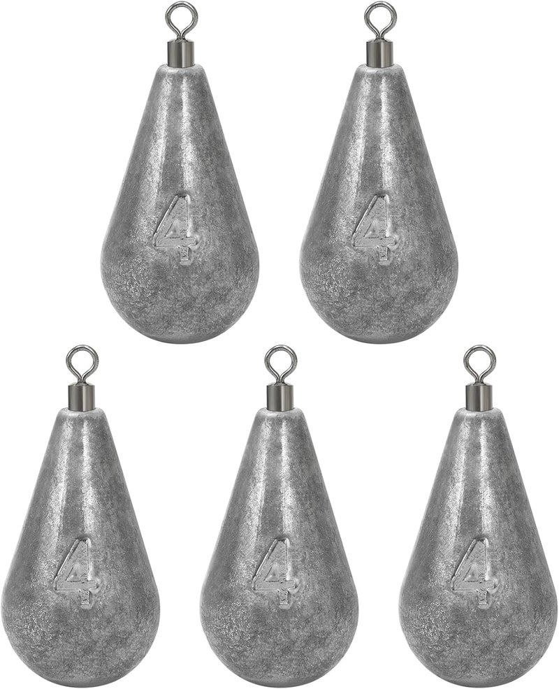 BLUEWING Casting Swivel Bell Sinkers Fishing Weights 1/2oz-8oz Drop Shot Dipsey Lead Saltwater - Image 1